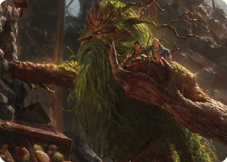 Treebeard, Gracious Host Art Card [The Lord of the Rings: Tales of Middle-earth Art Series] | Good Games Morley