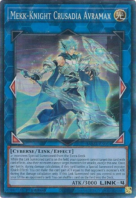 Mekk-Knight Crusadia Avramax [MAZE-EN054] Collector's Rare | Good Games Morley