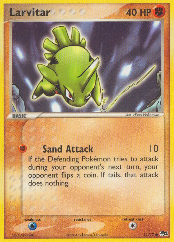 Larvitar (11/17) [POP Series 1] | Good Games Morley