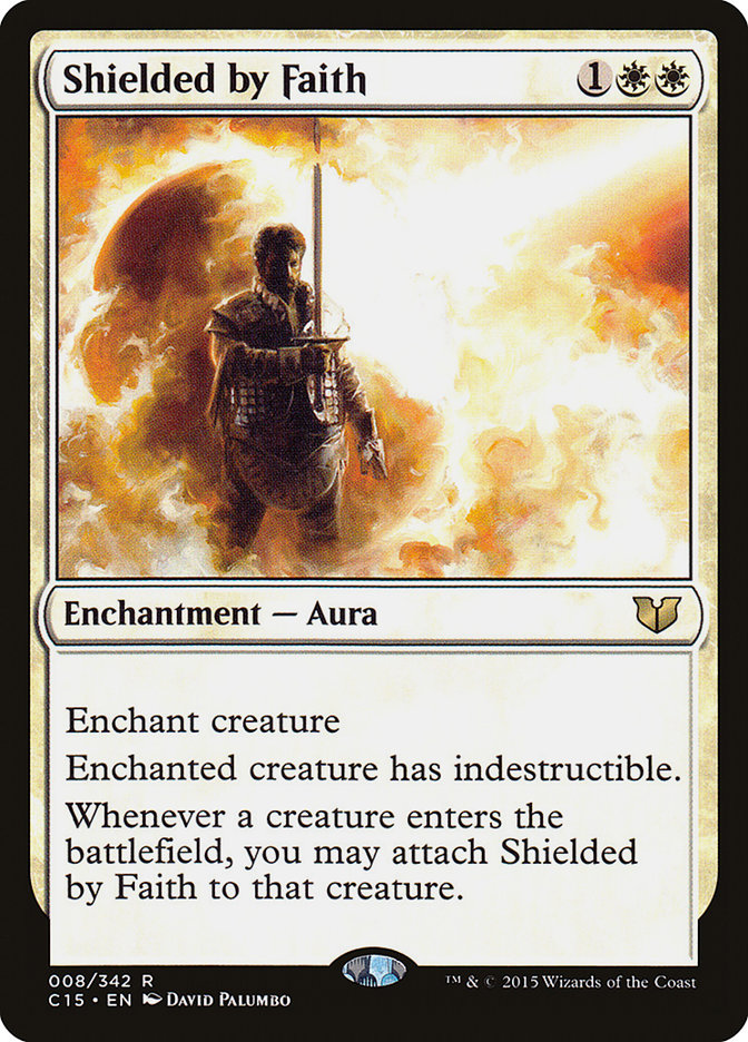 Shielded by Faith [Commander 2015] | Good Games Morley