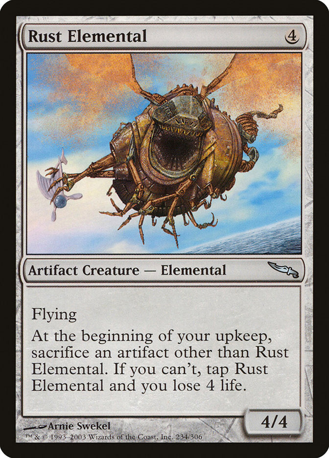 Rust Elemental [Mirrodin] | Good Games Morley