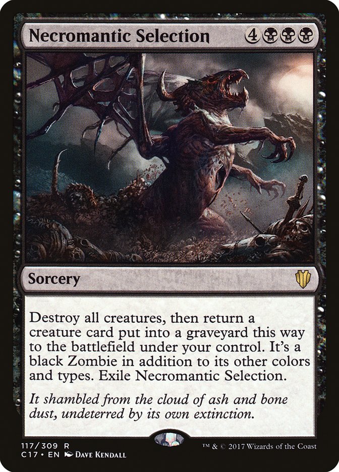 Necromantic Selection [Commander 2017] | Good Games Morley