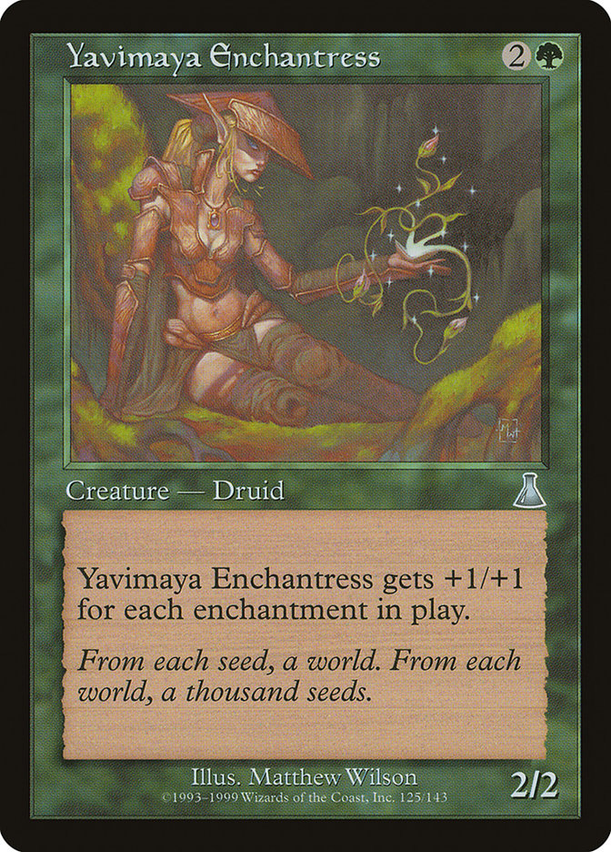 Yavimaya Enchantress [Urza's Destiny] | Good Games Morley