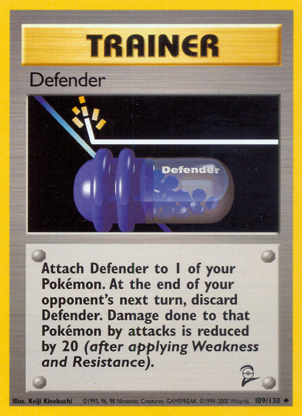 Defender (109/130) [Base Set 2] | Good Games Morley