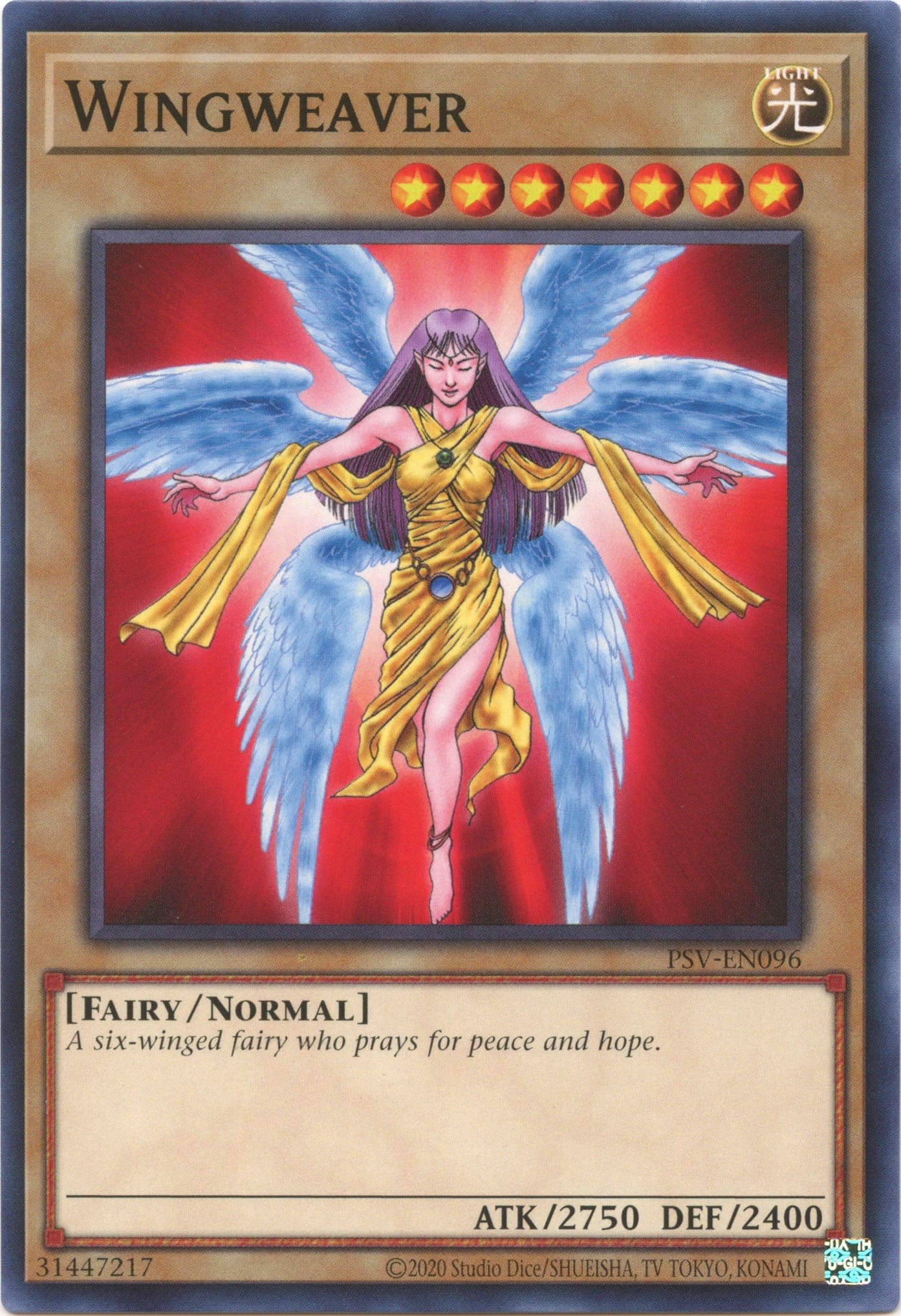Wingweaver (25th Anniversary) [PSV-EN096] Common | Good Games Morley