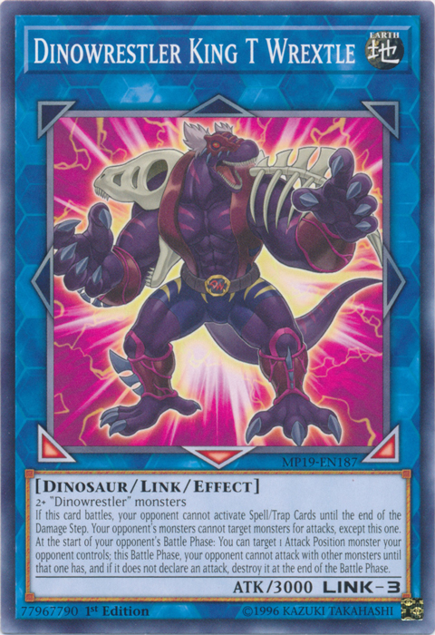 Dinowrestler King T Wrextle [MP19-EN187] Common | Good Games Morley