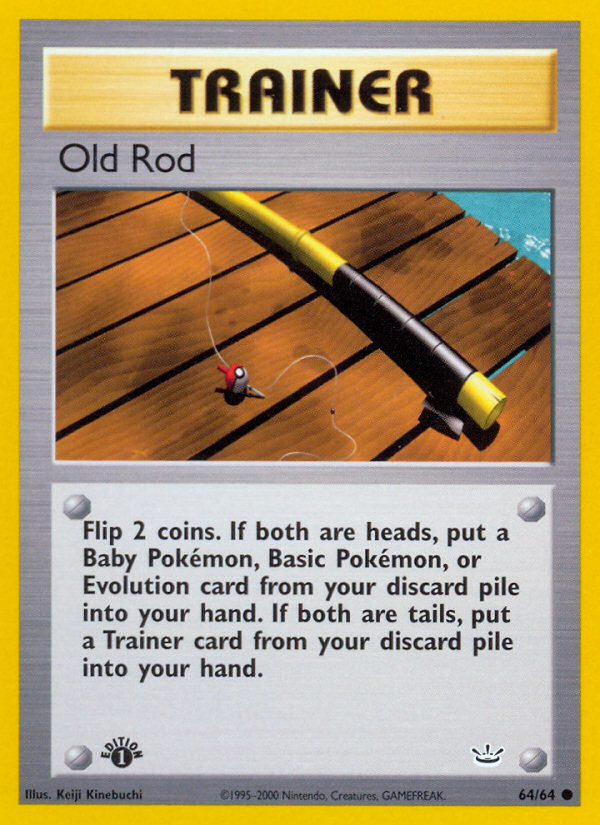 Old Rod (64/64) [Neo Revelation 1st Edition] | Good Games Morley
