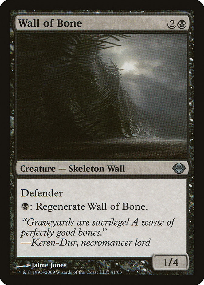 Wall of Bone [Duel Decks: Garruk vs. Liliana] | Good Games Morley