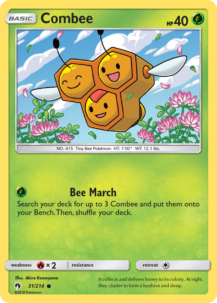 Combee (31/214) [Sun & Moon: Lost Thunder] | Good Games Morley