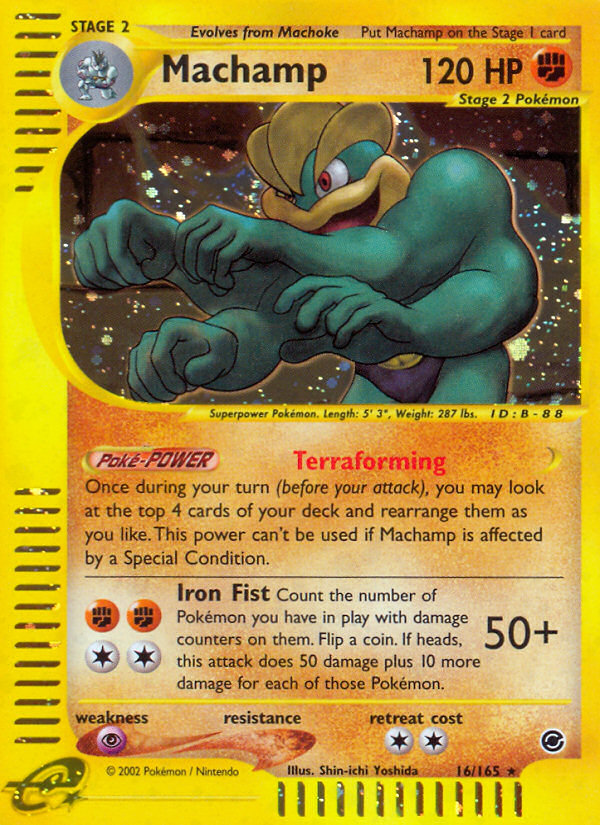 Machamp (16/165) [Expedition: Base Set] | Good Games Morley