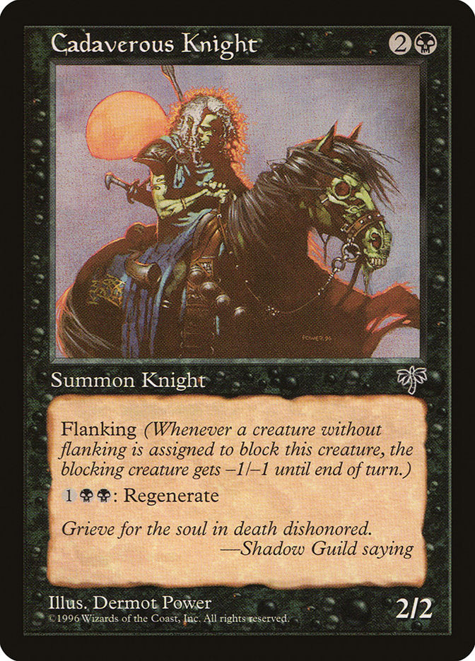 Cadaverous Knight [Mirage] | Good Games Morley