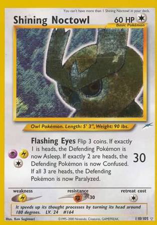 Shining Noctowl (110/105) [Neo Destiny Unlimited] | Good Games Morley