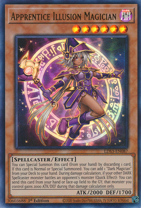 Apprentice Illusion Magician [LDS3-EN087] Ultra Rare | Good Games Morley