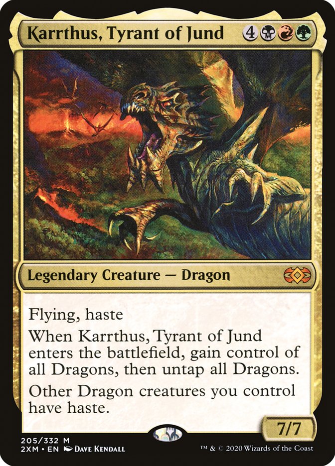 Karrthus, Tyrant of Jund [Double Masters] | Good Games Morley