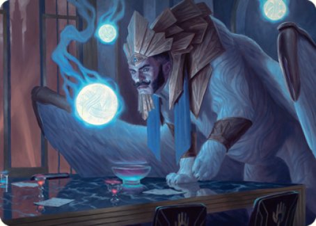 Tivit, Seller of Secrets Art Card [Streets of New Capenna Art Series] | Good Games Morley