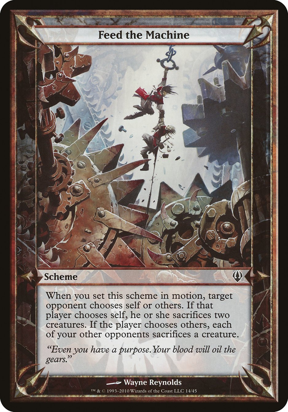 Feed the Machine (Schemes) [Archenemy Schemes] | Good Games Morley
