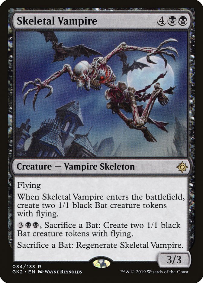 Skeletal Vampire [Ravnica Allegiance Guild Kit] | Good Games Morley
