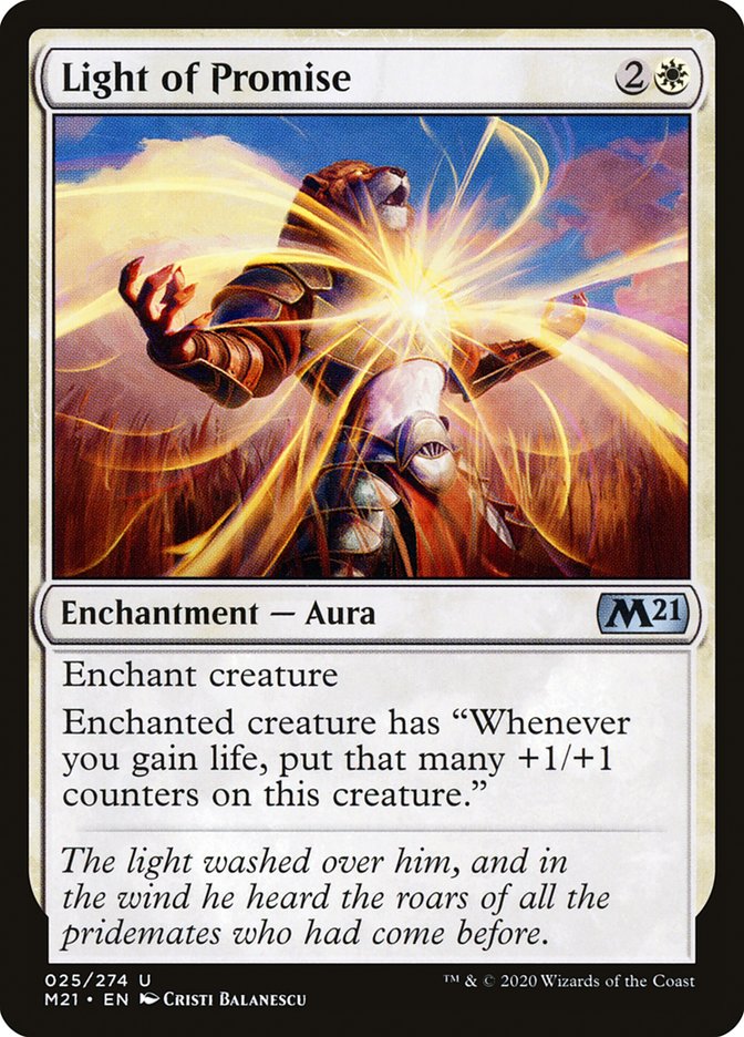 Light of Promise [Core Set 2021] | Good Games Morley