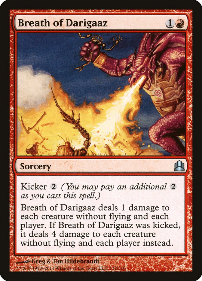 Breath of Darigaaz [Commander 2011] | Good Games Morley