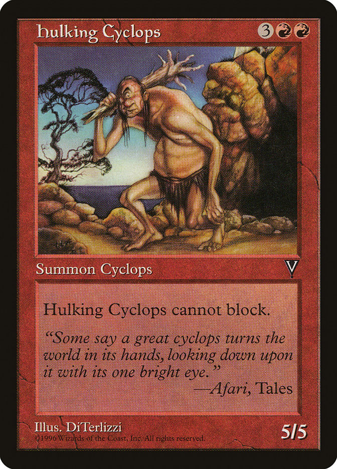 Hulking Cyclops [Visions] | Good Games Morley