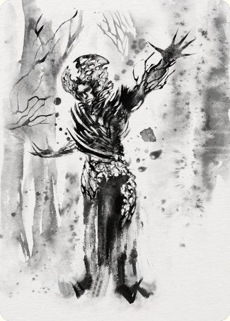 Rustvine Cultivator Art Card [Phyrexia: All Will Be One Art Series] | Good Games Morley