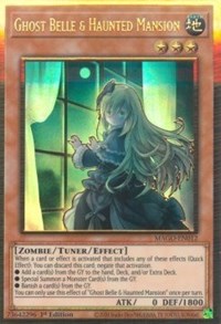 Ghost Belle & Haunted Mansion (Alternate Art) [MAGO-EN012] Gold Rare | Good Games Morley