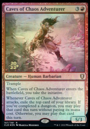 Caves of Chaos Adventurer [Commander Legends: Battle for Baldur's Gate Prerelease Promos] | Good Games Morley