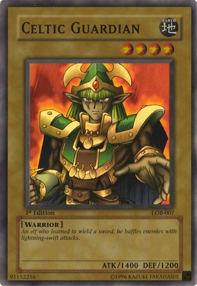 Celtic Guardian [LOB-007] Super Rare | Good Games Morley