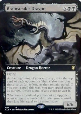 Brainstealer Dragon (Extended Art) [Commander Legends: Battle for Baldur's Gate] | Good Games Morley