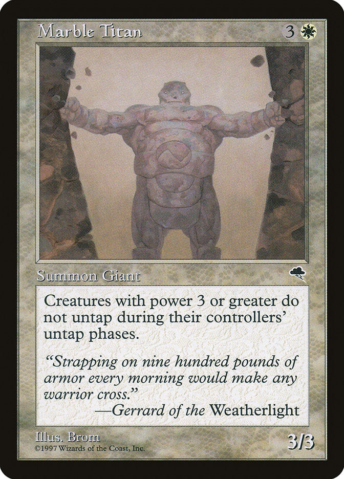 Marble Titan [Tempest] | Good Games Morley