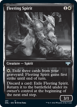 Fleeting Spirit [Innistrad: Double Feature] | Good Games Morley