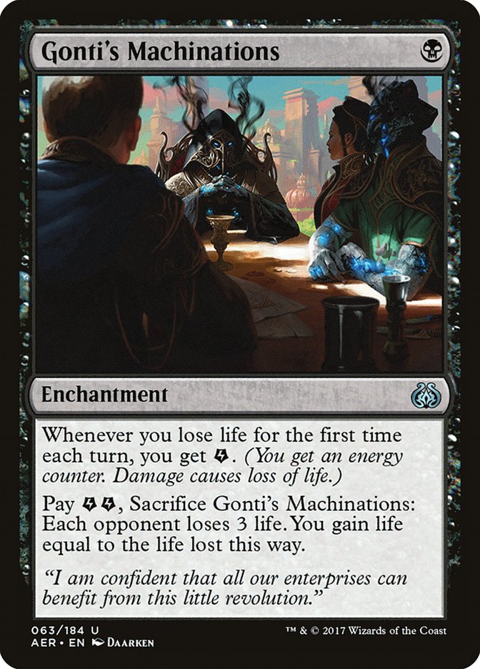 Gonti's Machinations [Aether Revolt] | Good Games Morley