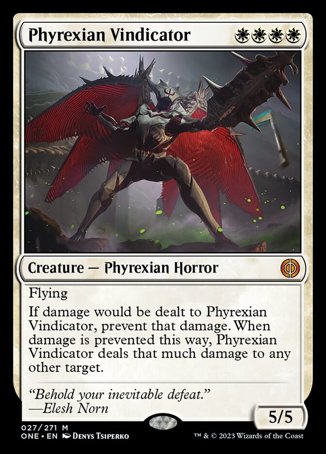 Phyrexian Vindicator [Phyrexia: All Will Be One] | Good Games Morley