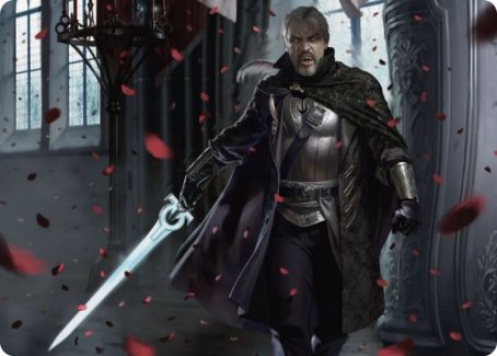 Odric, Blood-Cursed Art Card [Innistrad: Crimson Vow Art Series] | Good Games Morley