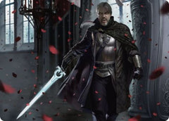 Odric, Blood-Cursed Art Card [Innistrad: Crimson Vow Art Series] | Good Games Morley