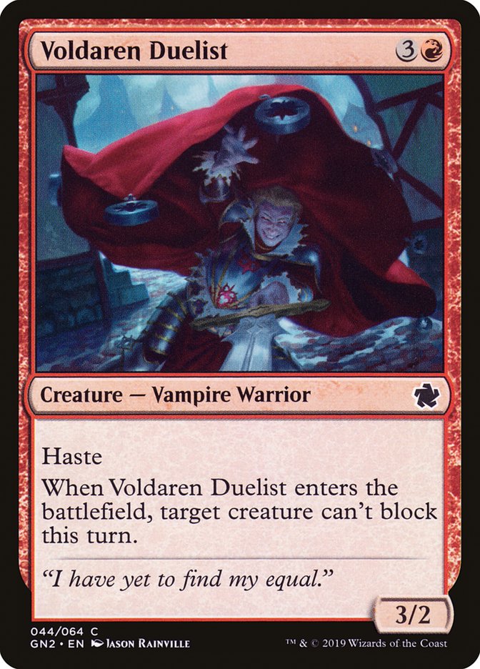 Voldaren Duelist [Game Night 2019] | Good Games Morley