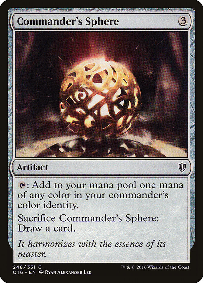 Commander's Sphere [Commander 2016] | Good Games Morley