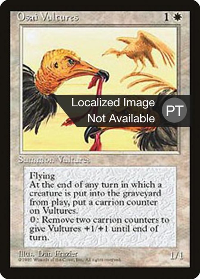 Osai Vultures [Fourth Edition (Foreign Black Border)] | Good Games Morley