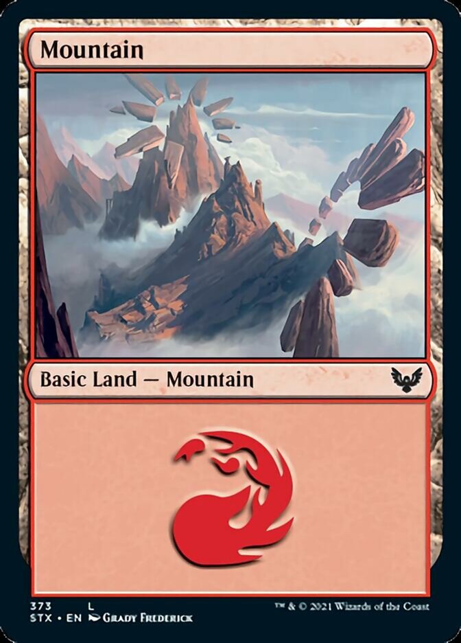 Mountain (373) [Strixhaven: School of Mages] | Good Games Morley