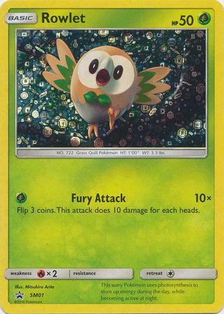 Rowlet (SM01) (General Mills Promo) [Sun & Moon: Black Star Promos] | Good Games Morley