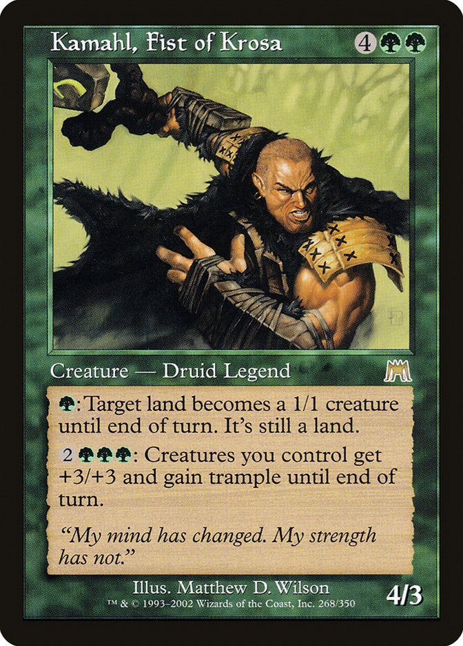 Kamahl, Fist of Krosa [Onslaught] | Good Games Morley