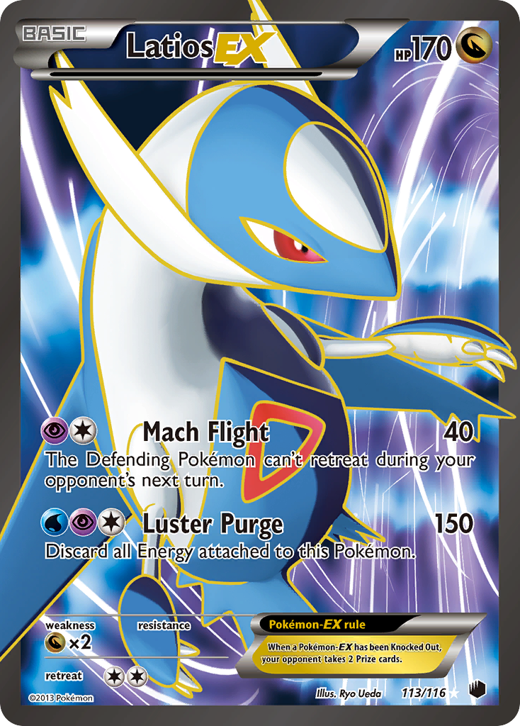 Latios EX (113/116) [Black & White: Plasma Freeze] | Good Games Morley