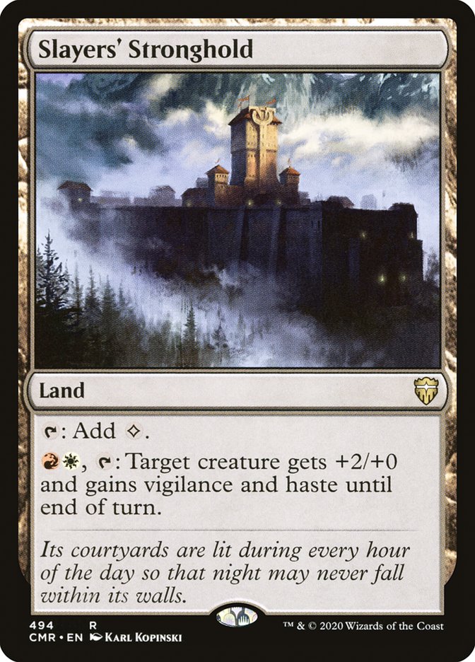 Slayers' Stronghold [Commander Legends] | Good Games Morley
