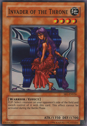 Invader of the Throne [SRL-026] Super Rare | Good Games Morley