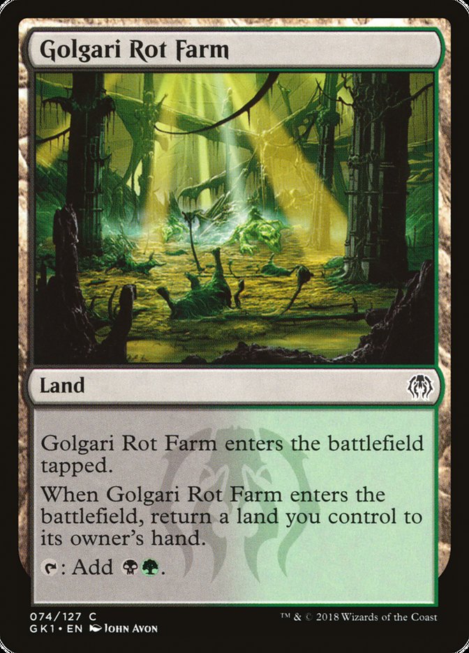 Golgari Rot Farm [Guilds of Ravnica Guild Kit] | Good Games Morley