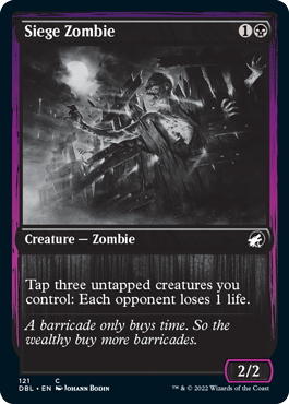 Siege Zombie [Innistrad: Double Feature] | Good Games Morley