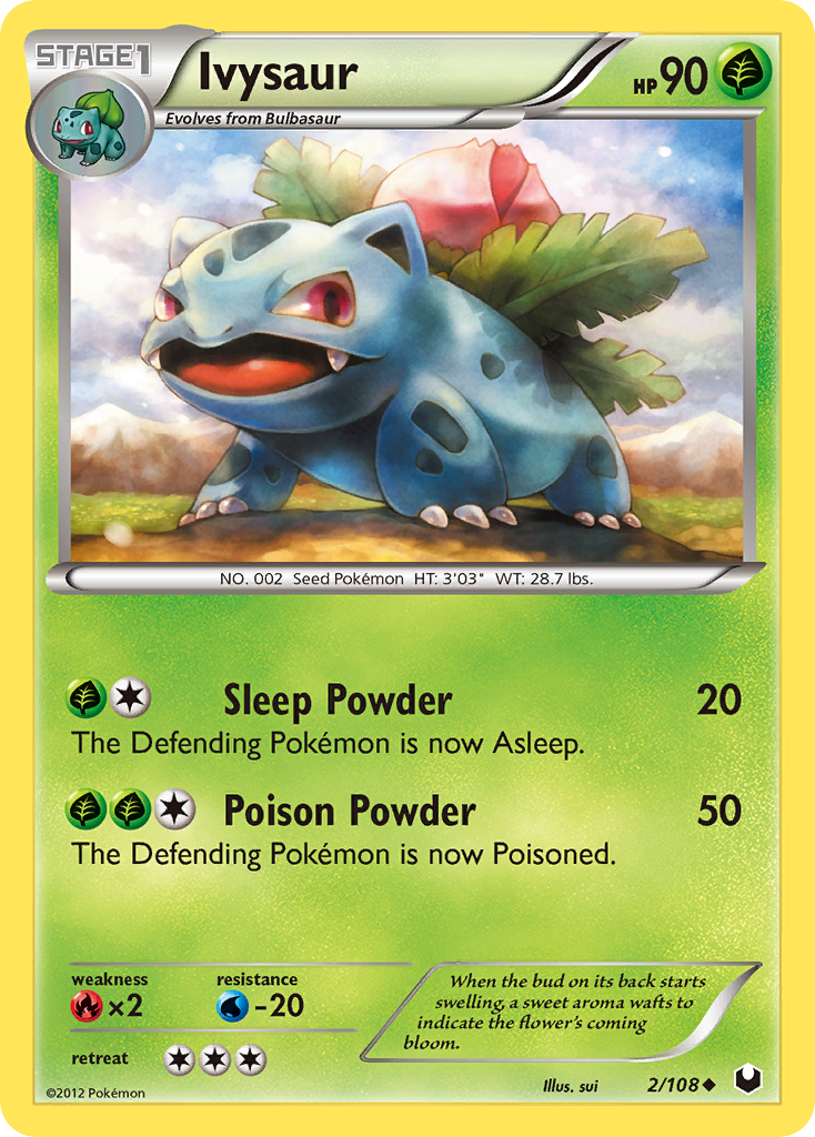 Ivysaur (2/108) [Black & White: Dark Explorers] | Good Games Morley