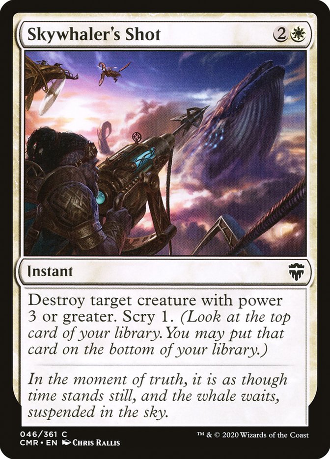 Skywhaler's Shot [Commander Legends] | Good Games Morley