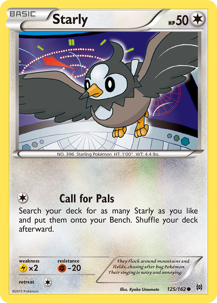 Starly (125/162) [XY: BREAKthrough] | Good Games Morley