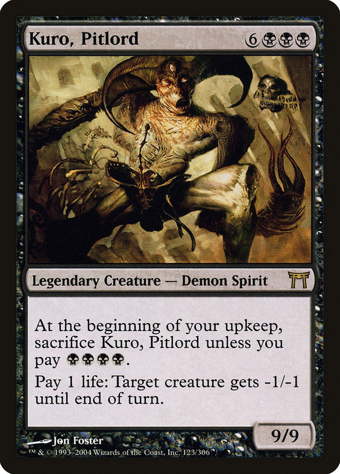 Kuro, Pitlord [Champions of Kamigawa] | Good Games Morley